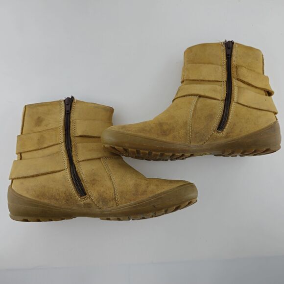 Jeep Ankle Boots Womens 7.5 Side Zip & Double Buckle - Picture 8 of 12